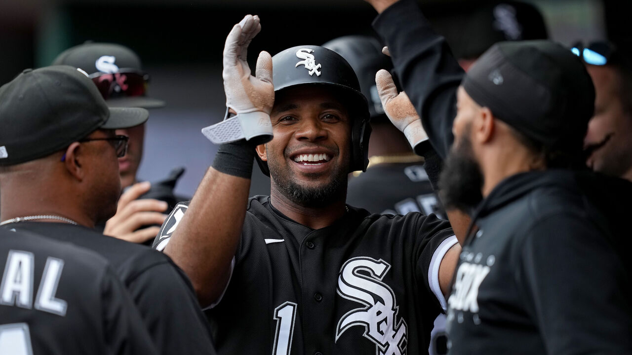 Gavin Sheets of the Chicago White Sox hits his second home run of the  News Photo - Getty Images