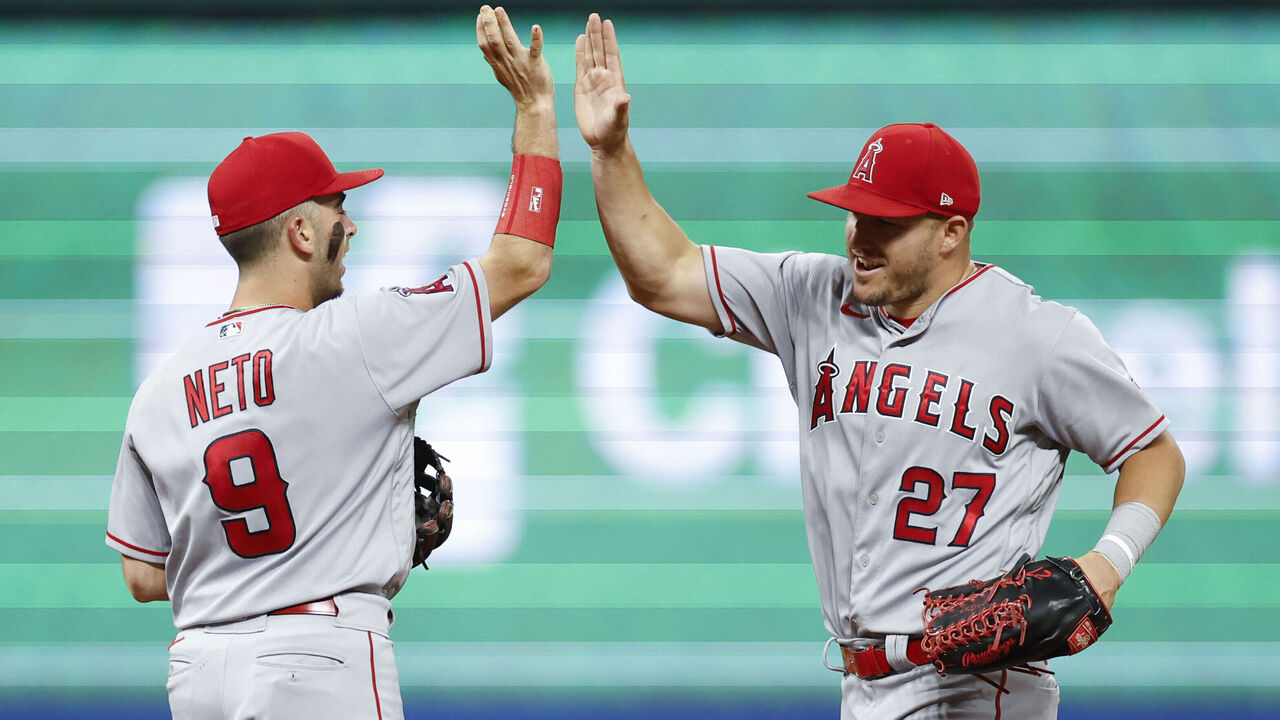 Daily Mike Trout Report: Leadoff double in 9th starts Angels' winning rally  in Cleveland