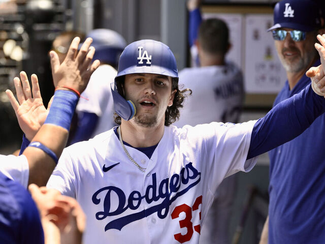 Outman hits grand slam to propel Dodgers to victory over | theScore
