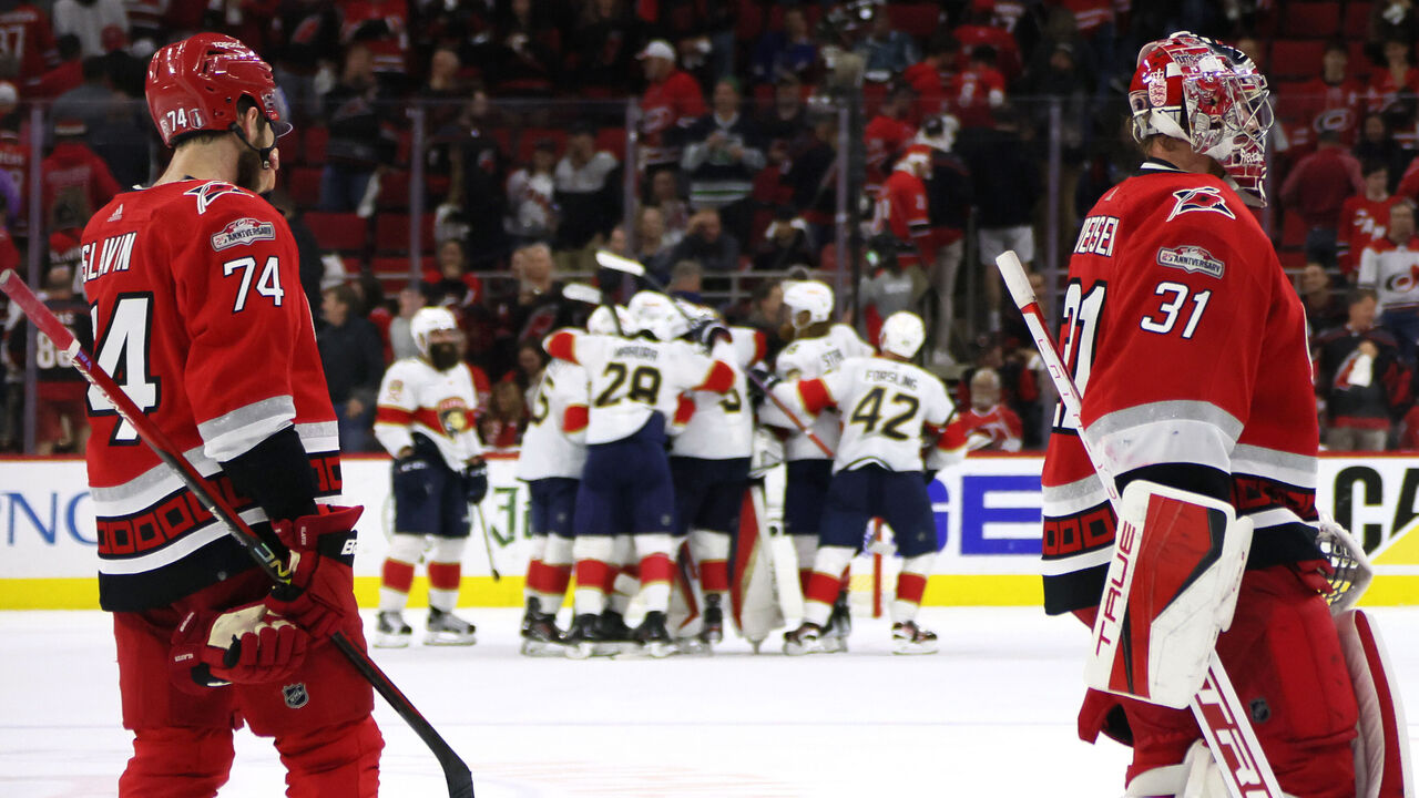 Hurricanes, Panthers set team, NHL records as they played deep into the  Raleigh night