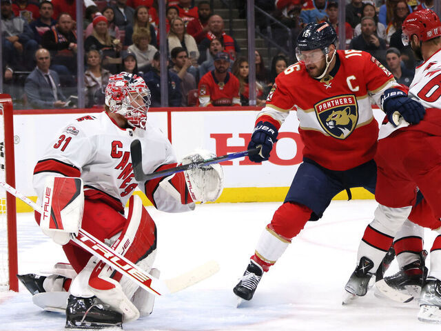 Panthers lose Barkov to injury, but stay unbeaten at home - The San Diego  Union-Tribune