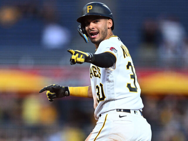 Marcano'S First Slam, Ortiz'S First Win Power Pirates Past Rangers.