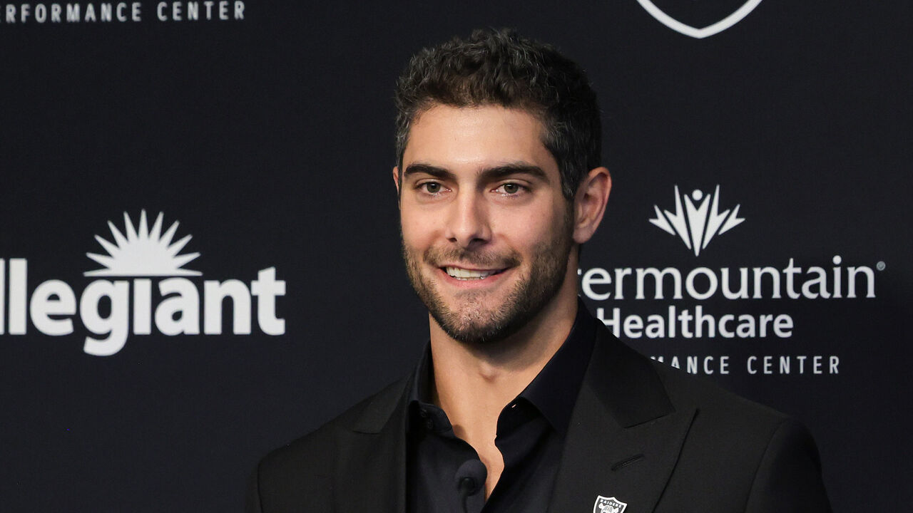 Raiders reportedly 'optimistic' Jimmy Garoppolo playing at