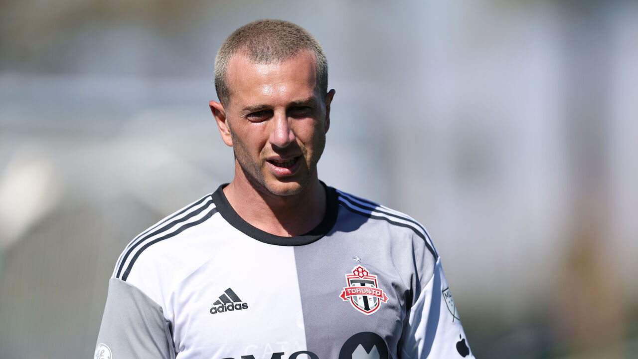 INDIO, CA - FEBRUARY 11: Federico Bernardeschi of Toronto FC during the MLS Pre-Season 2023 Coachella Valley Invitational match between Toronto FC v LAFC at Empire Polo Club on February 11, 2023 in Indio, California.