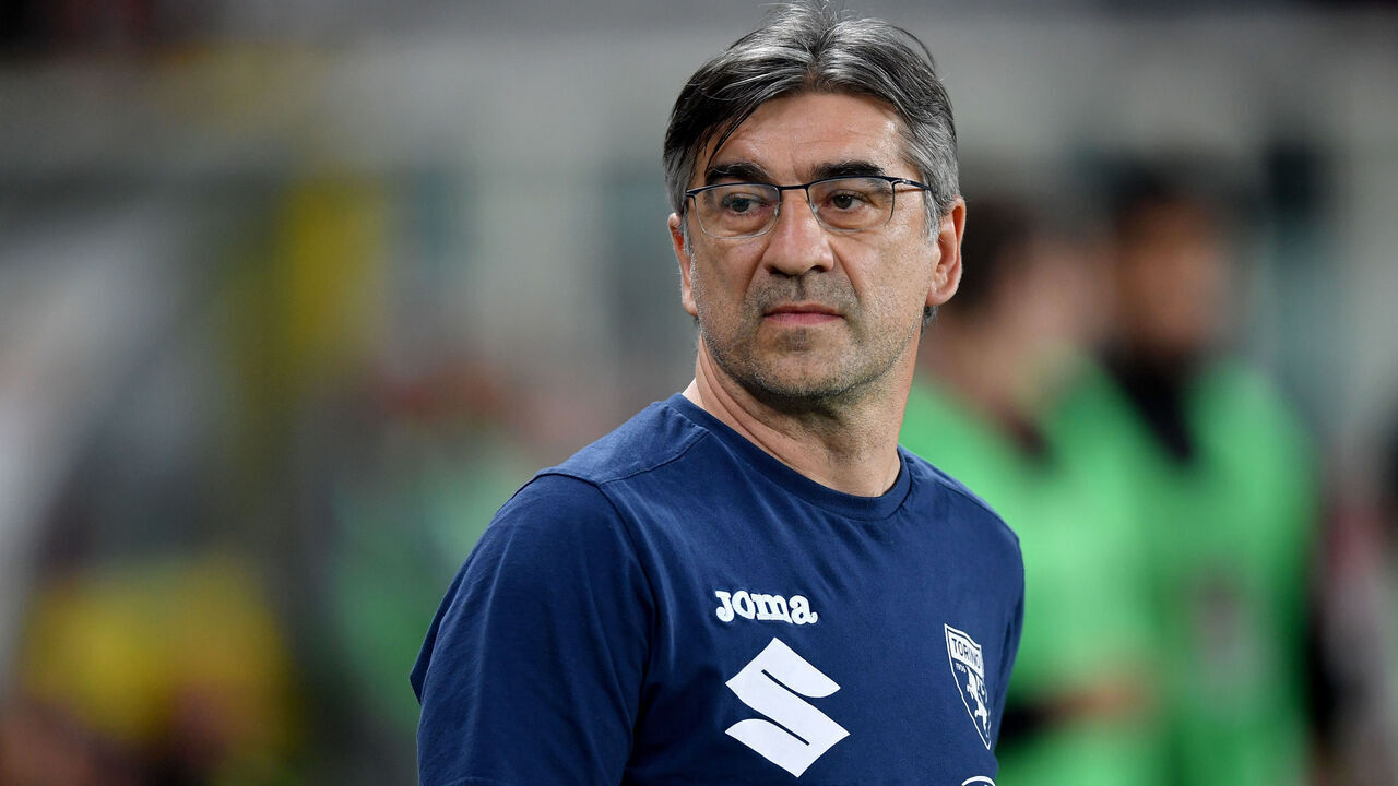 TURIN, ITALY - APRIL 29: Ivan Juric, Head Coach of Torino FC, looks on during the Serie A match between Torino FC and Atalanta BC at Stadio Olimpico di Torino on April 29, 2023 in Turin, Italy.