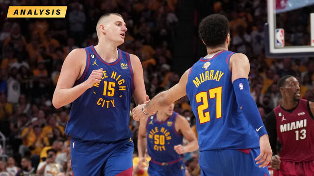 Jokic-Murray 2-man game, Miami's zone, and more observations before Game 2