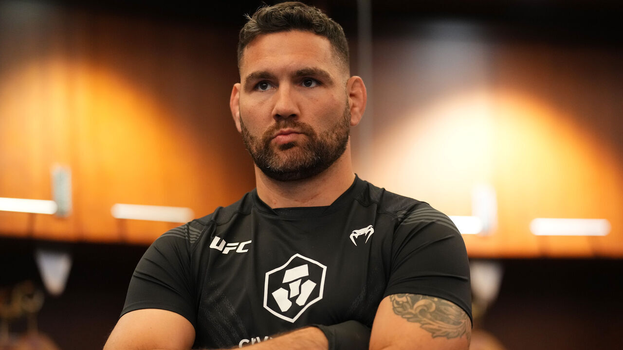 NEW YORK, NEW YORK - NOVEMBER 06: Former UFC middleweight champion Chris Weidman is seen backstage during the UFC 268 event at Madison Square Garden on November 06, 2021 in New York City.