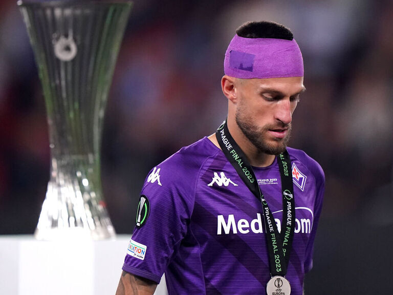 Fiorentina want action after thrown object injured Biraghi Fiorentina want action after thrown object injured Biraghi