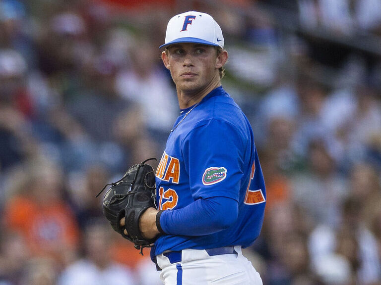 Hurston Waldrep's 13 K's help Florida beat South Carolina 4-0