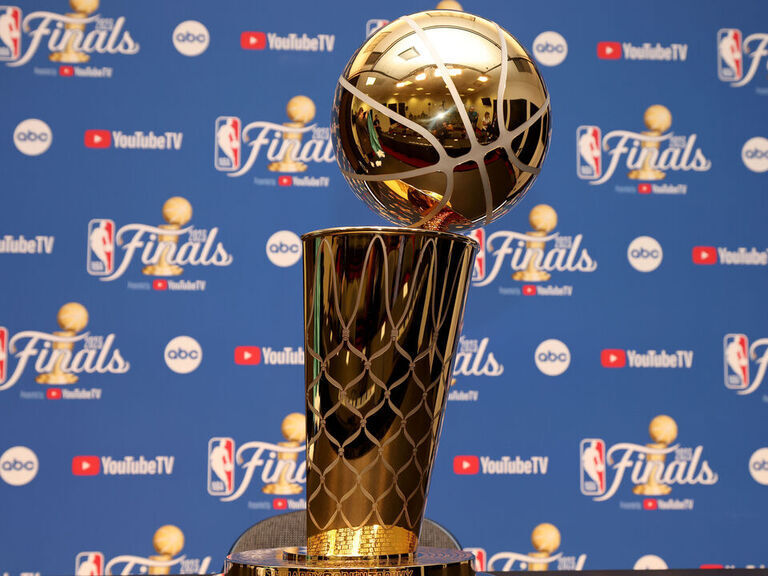 nba finals trophy