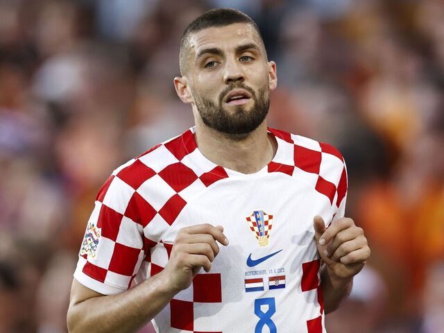 ROTTERDAM - Mateo Kovacic of Croatia during the UEFA Nations League semifinal match between Netherlands and Croatia at Feyenoord Stadion de Kuip on June 14, 2023 in Rotterdam, Netherlands. ANP MAURICE VAN STONE