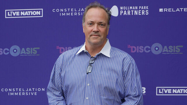 NEW YORK, NEW YORK - JUNE 18: Tad Brown, the CEO at Harris Blitzer Sports and Entertainment attends The DiskOasis Opening Night Party at Wollman Rink, Central Park on June 18, 2022 in New York City.