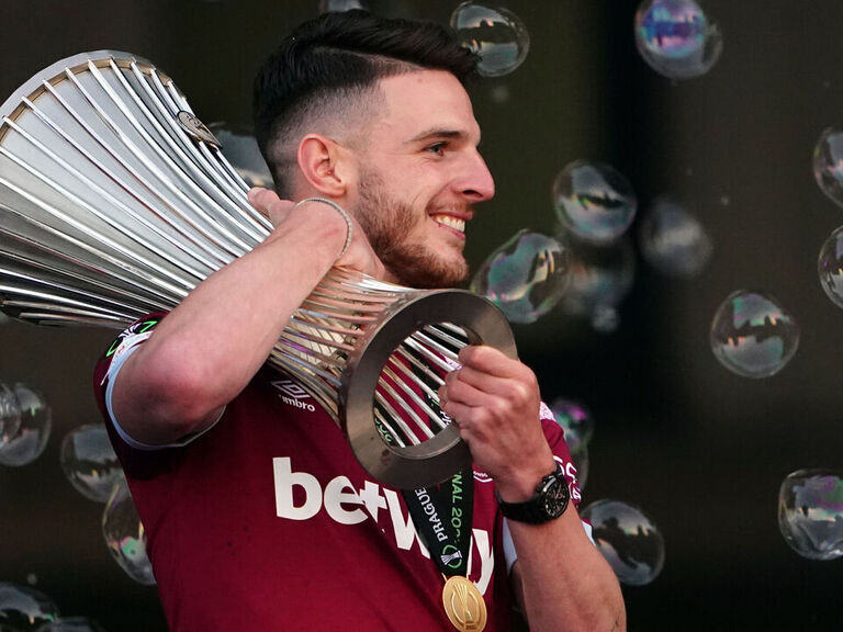 Report: Arsenal finally reach £105M agreement to sign Rice from West ...
