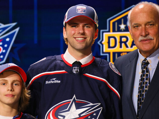 Blue Jackets draft Hobey Baker winner Adam Fantilli 3rd overall