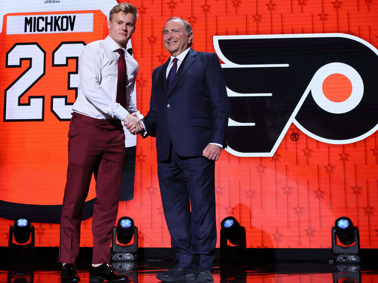 Flyers End Matvei Michkov's Slide At 7th Overall | TheScore.com