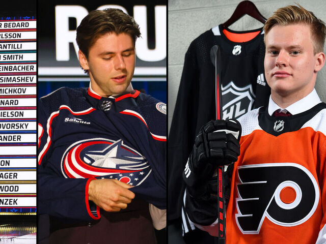 Flyers' Matvei Michkov, Cutter Gauthier Ranked Among Top NHL Prospects