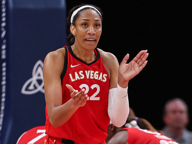 Las Vegas Aces Core Four original Design A'ja Wilson 