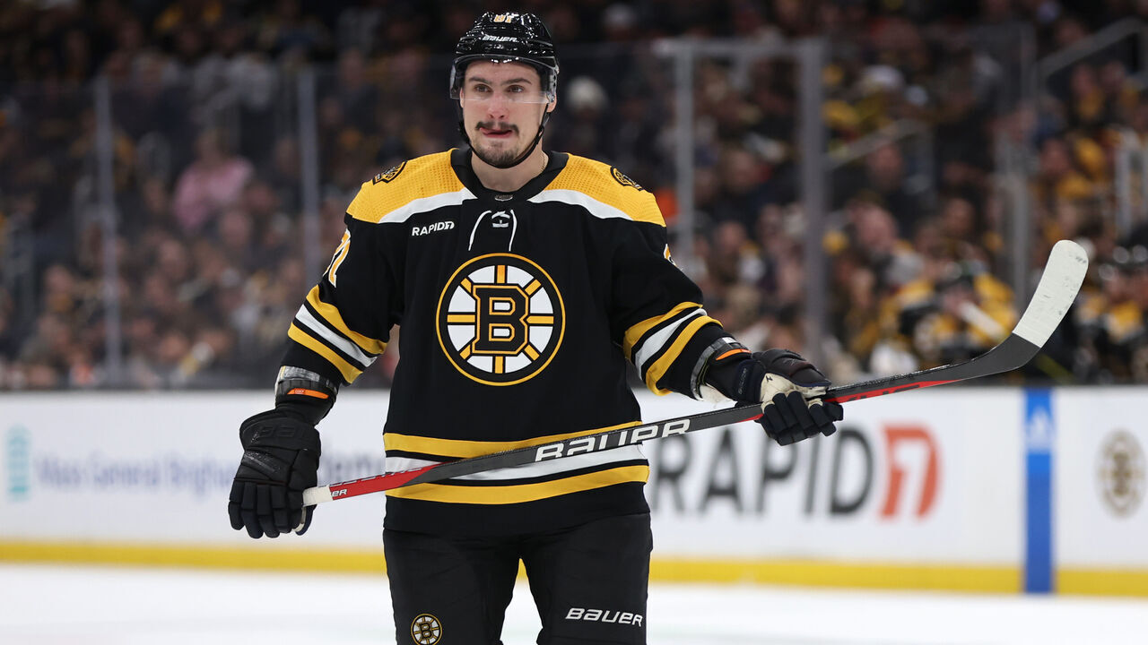 BOSTON, MASSACHUSETTS - MARCH 09: Dmitry Orlov #81 of the Boston Bruins looks on during the third period against the Edmonton Oilers at TD Garden on March 09, 2023 in Boston, Massachusetts. The Oilers defeat the Bruins 3-2.
