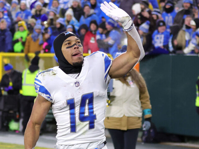 Amon-Ra St. Brown is fully embracing the hype from Detroit Lions fans