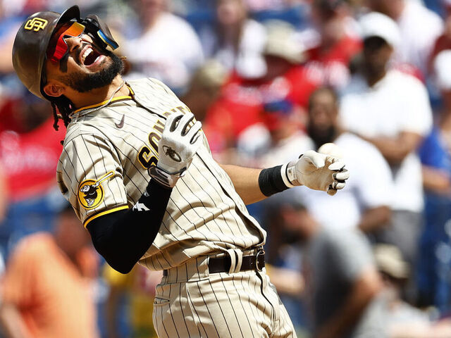 San Diego Padres right fielder Fernando Tatis Jr. (23) in the the