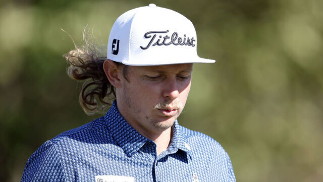 Australia's Cameron Smith on the 5th hole during a practice round ahead of The Open at the Royal Liverpool, Wirral. Picture date: Monday July 17, 2023.