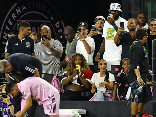 LeBron among celebrities in attendance for Messi's Inter Miami debut | theScore.com