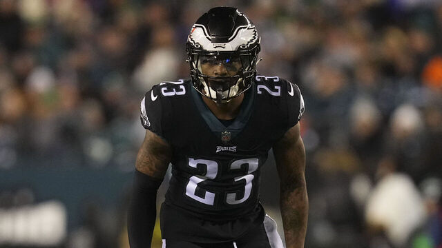 PHILADELPHIA, PA - JANUARY 08: C.J. Gardner-Johnson #23 of the Philadelphia Eagles in action against the New York Giants at Lincoln Financial Field on January 8, 2023 in Philadelphia, Pennsylvania.