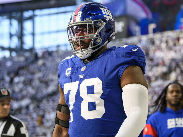 Giants agree to $117.5M extension with offensive tackle Andrew Thomas 