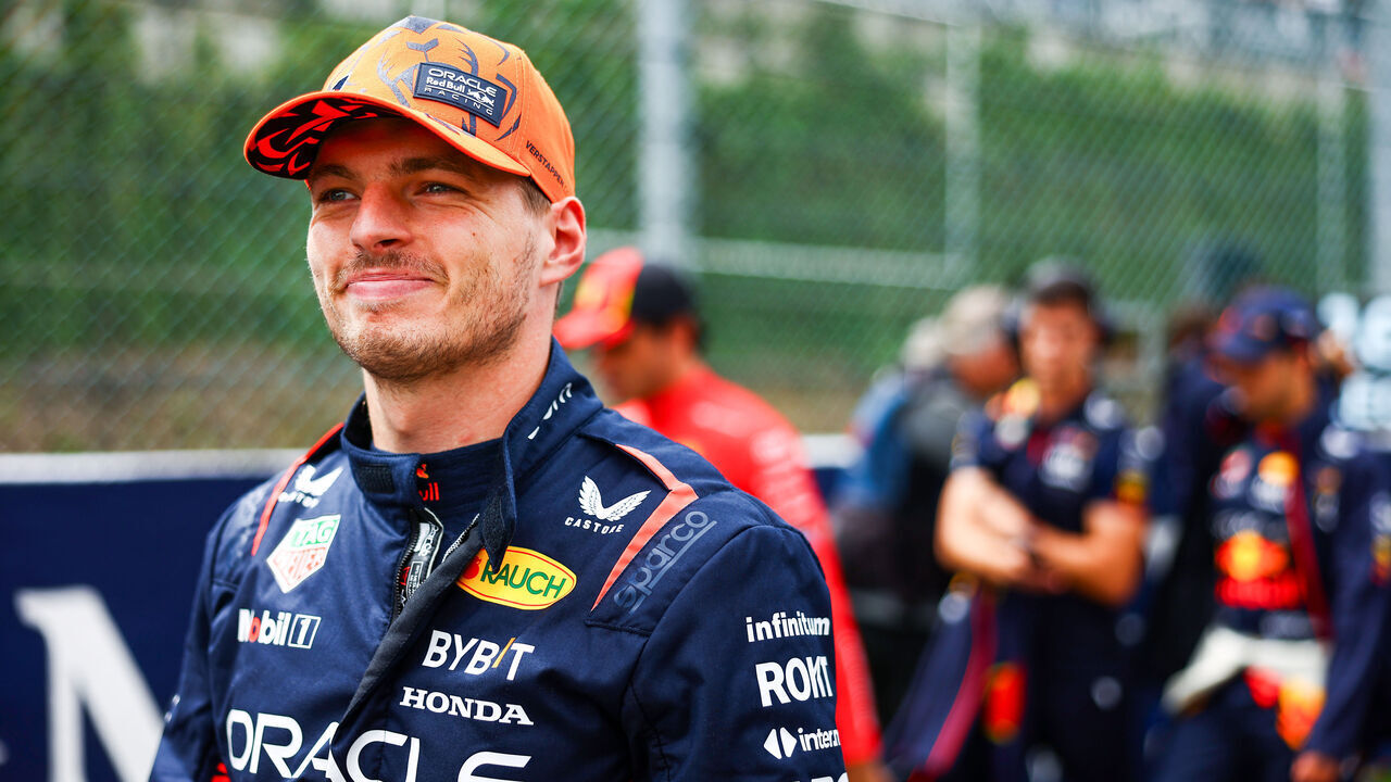 SPA, BELGIUM - JULY 30: Max Verstappen of the Netherlands and Oracle Red Bull Racing prepares to drive on the grid prior to the F1 Grand Prix of Belgium at Circuit de Spa-Francorchamps on July 30, 2023 in Spa, Belgium.