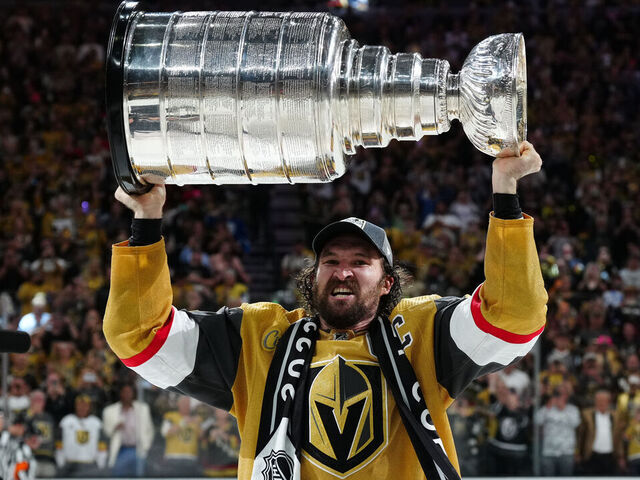 In Photos: Golden Knights captain Mark Stone makes children's