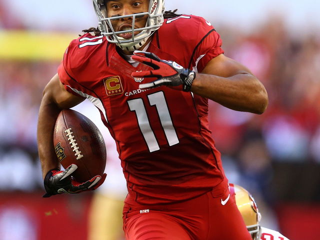 Cardinals' Larry Fitzgerald leaves game with knee injury; return probable