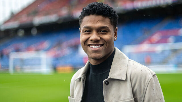 LONDON, ENGLAND - AUGUST 5: Matheus Franca of Crystal Palace arrives for the pre-season friendly match between Crystal Palace and Olympique Lyonnais at Selhurst Park on August 5, 2023 in London, England.