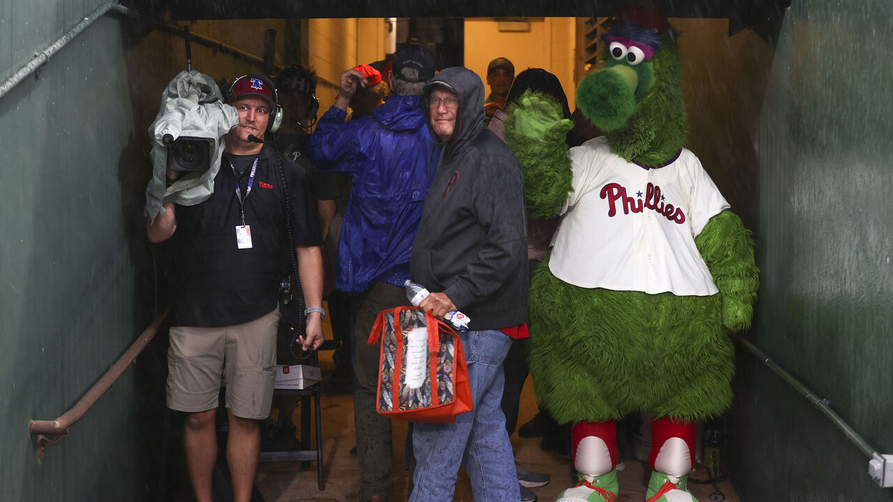 Nationals and Phillies are rained out and the game is rescheduled