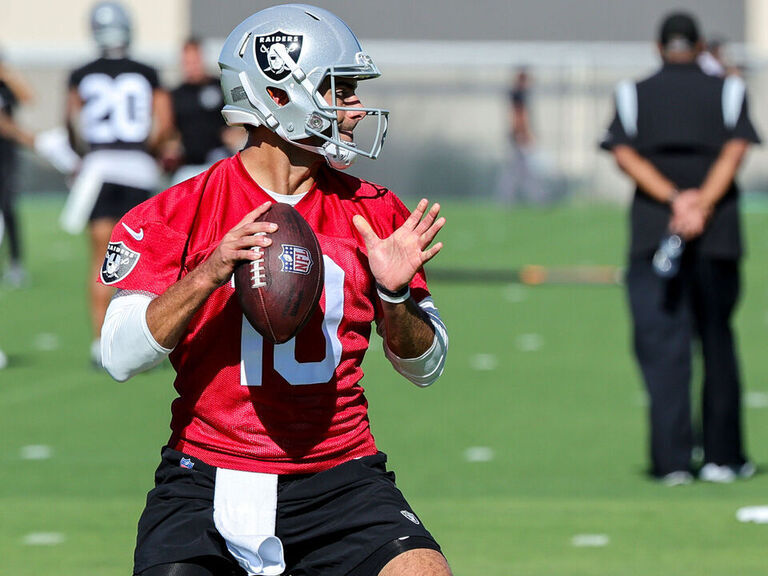 Las Vegas Raiders Hold Joint Practices With New England Patriots