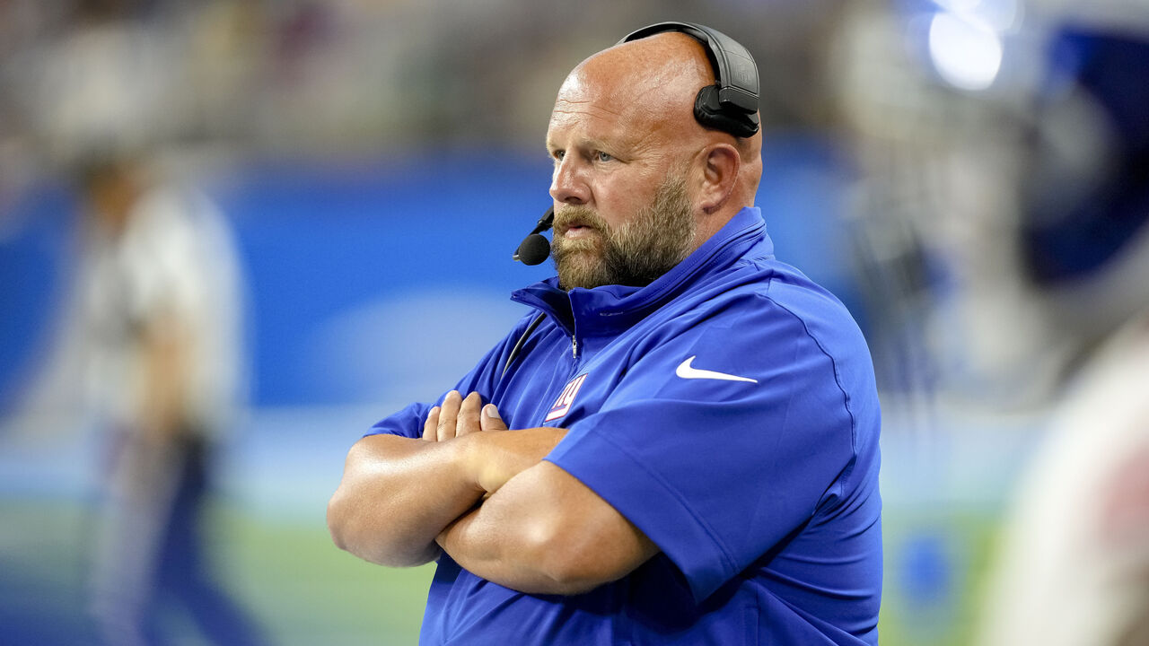 Giants fall to Lions in preseason opener, Brian Daboll's temper flares