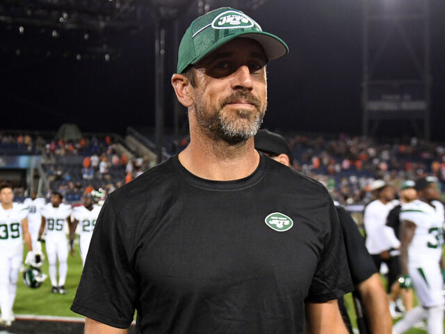 : NFL PRO LINE Men's Aaron Rodgers Green New York Jets