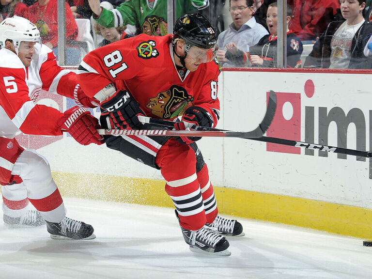 Lidstrom, Byfuglien among stars to suit up in Hossa's 'goodbye game