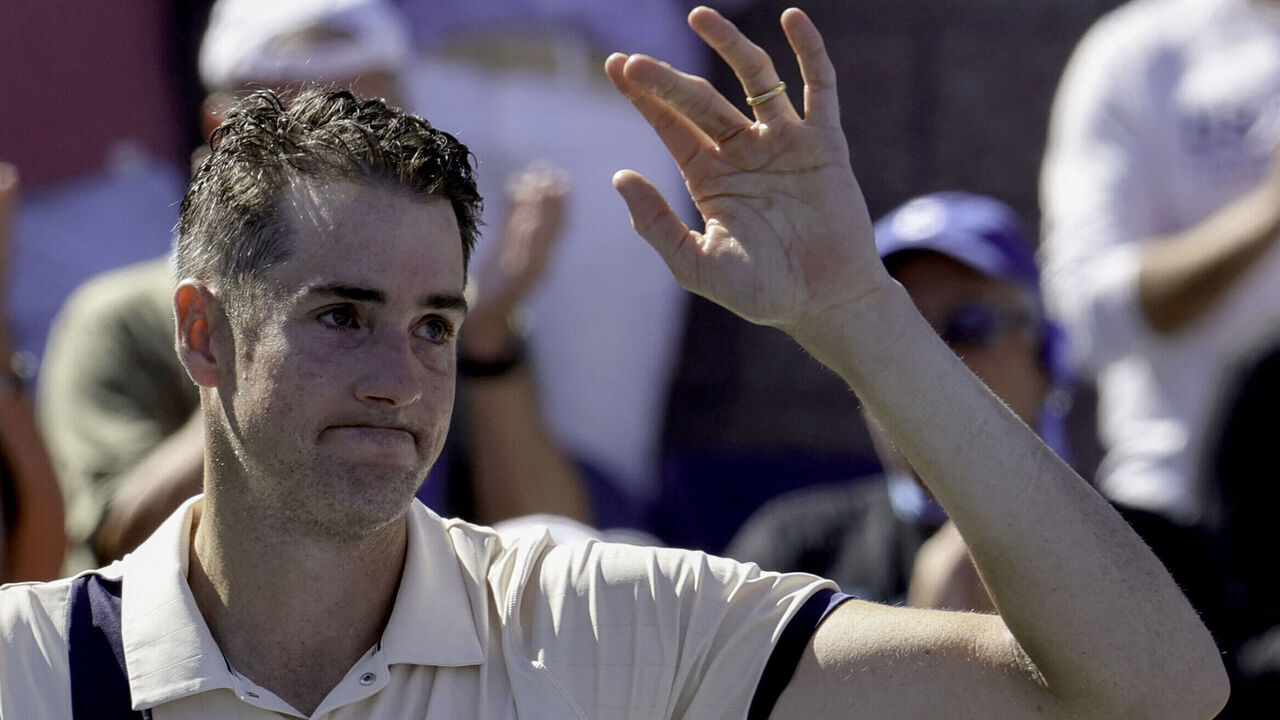 US Open: John Isner ends career in fifth set tiebreak