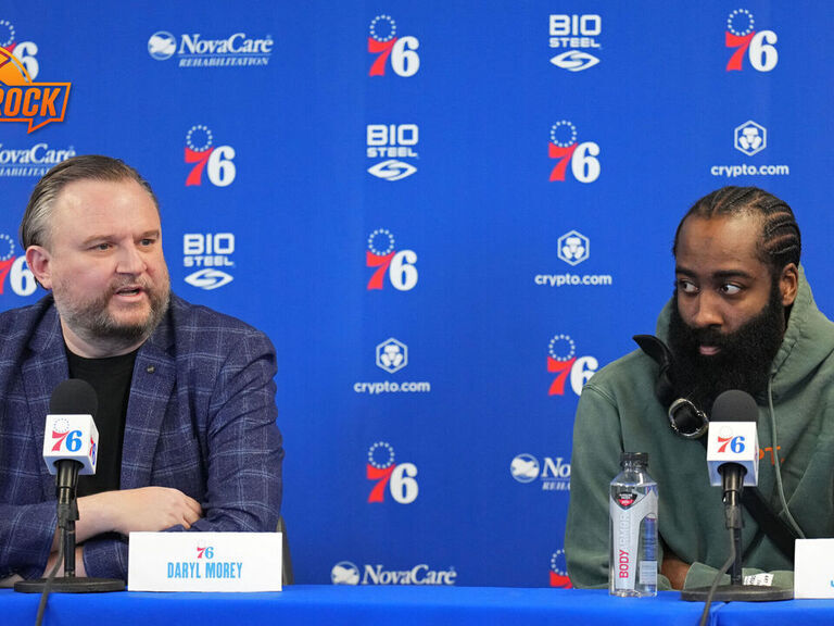 NBA Podcast The Harden standoff and what's next for the Sixers