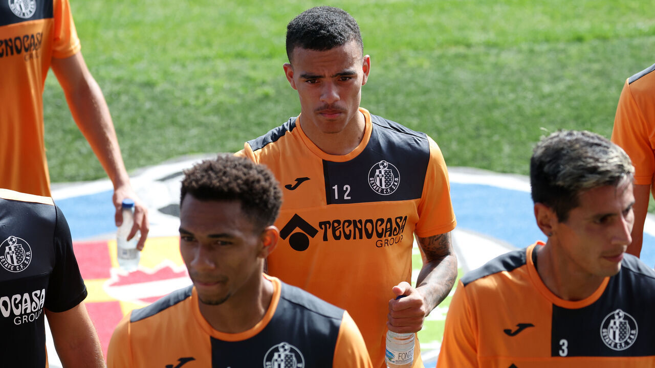 Getafe's Mason Greenwood walks in after a training session at Estadio Coliseum Alfonso Perez, Getafe, Spain. The 21-year-old joined the LaLiga side on loan from Manchester United, who suspended him in January 2022 over allegations relating to a young woman after images and videos were posted online, on transfer deadline day. Picture date: Tuesday September 5, 2023.