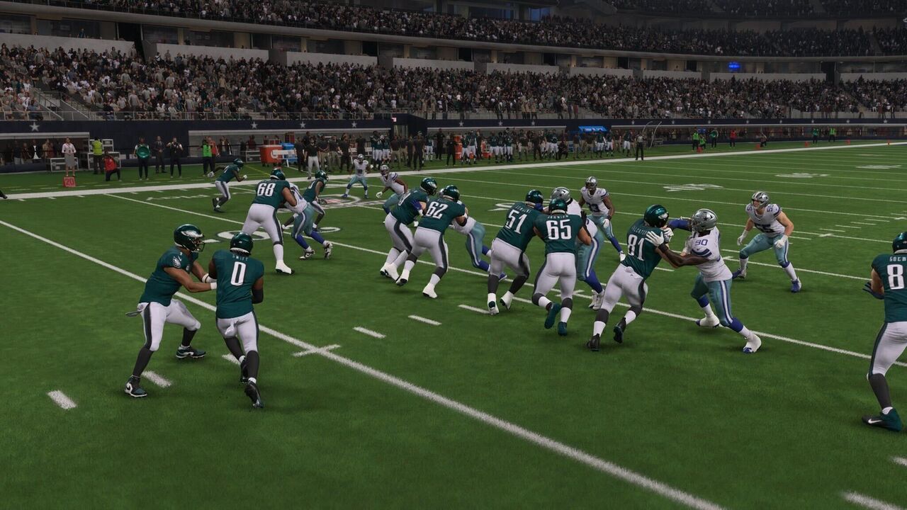 Eagles vs. Cowboys Simulation NFC Championship Madden 24 Gameplay