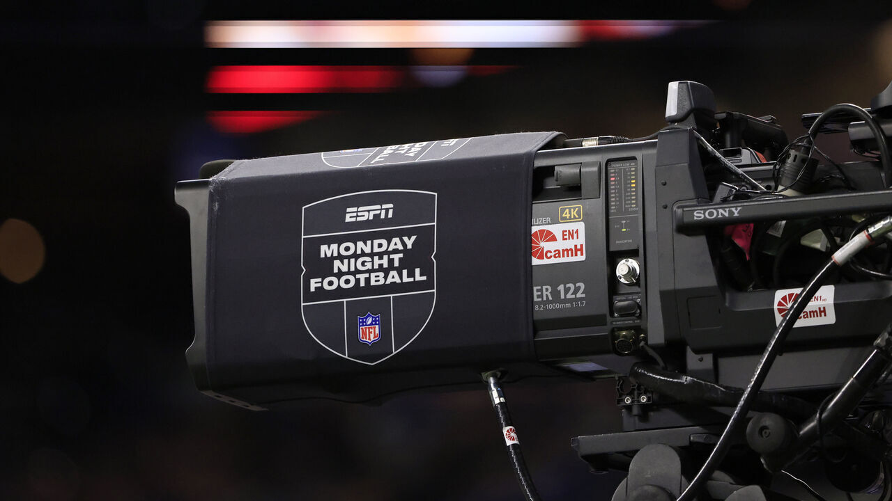 INDIANAPOLIS, INDIANA - NOVEMBER 28: A Monday Night Football camera is seen on the field in the game between the Pittsburgh Steelers and the Indianapolis Colts at Lucas Oil Stadium on November 28, 2022 in Indianapolis, Indiana.
