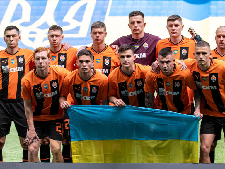 For Shakhtar Donetsk in the Champions League, representing Ukraine