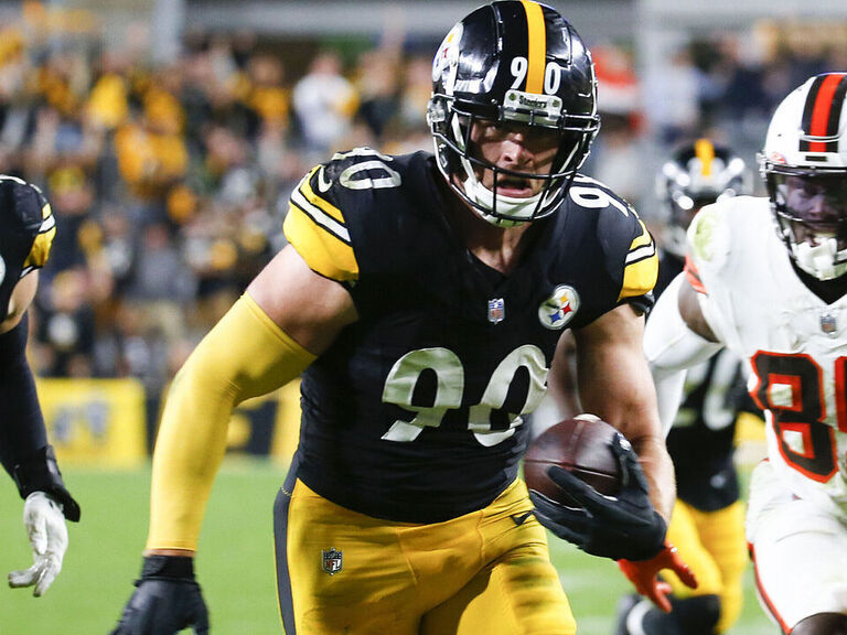 Run down? Steelers' D generating little push minus T.J. Watt