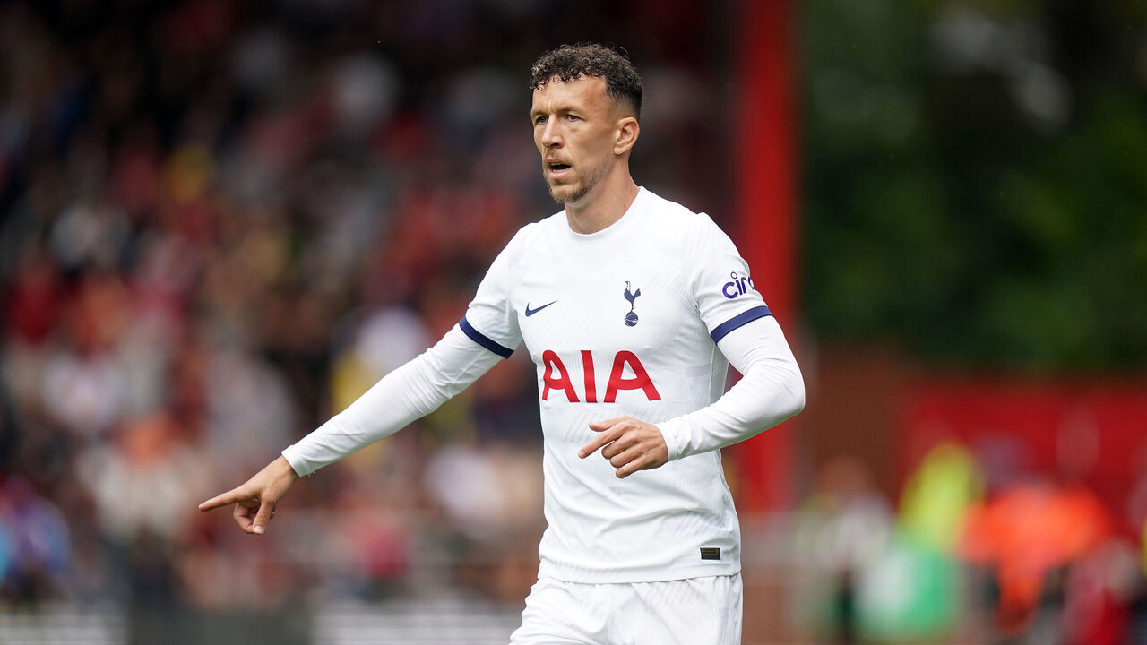 Tottenham Hotspur's Ivan Perisic during the Premier League match at the Vitality Stadium, Bournemouth. Picture date: Saturday August 26, 2023.
