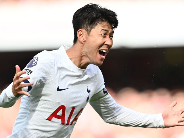 Tottenham Hotspur's Son Heung-Min during the Premier League match News  Photo - Getty Images