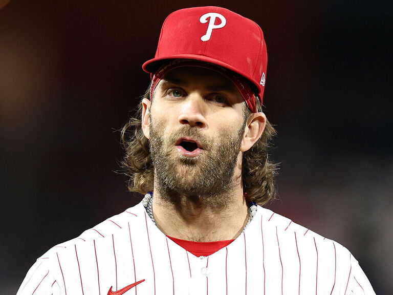 Bryce Harper's ejection featured some interesting hair