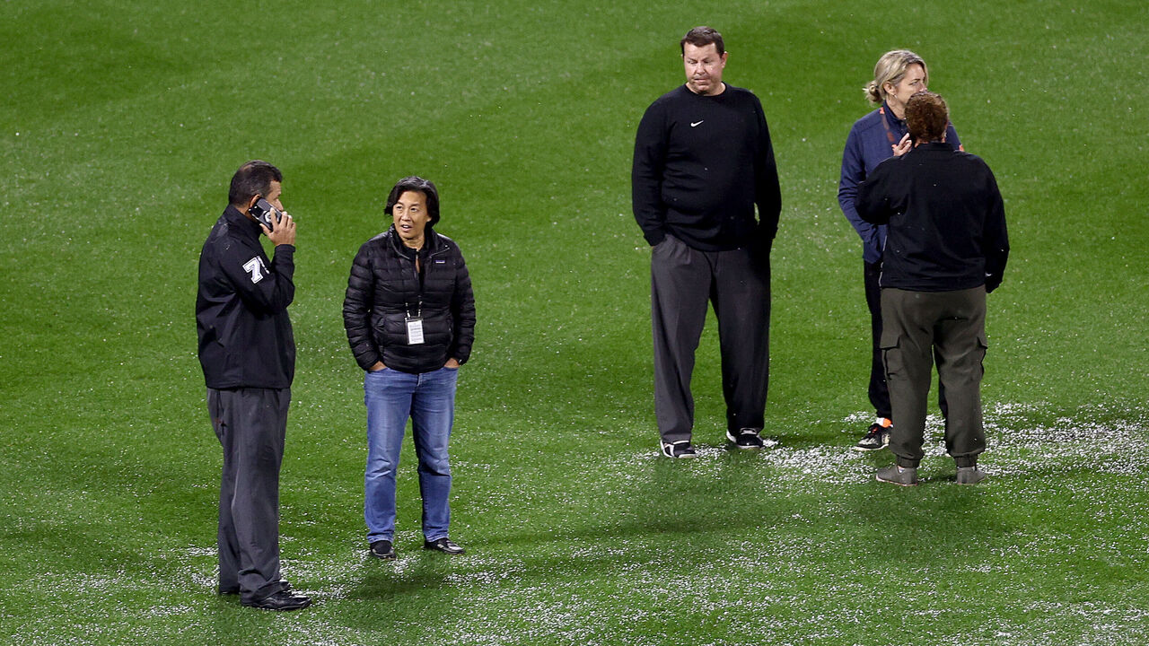 Marlins take lead in 9th vs. Mets, but rain forces suspension