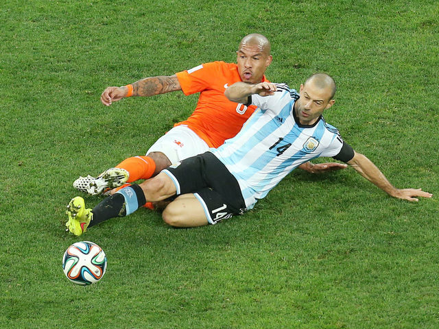 A captain without an armband: How Javier Mascherano is Argentina's most dependable player