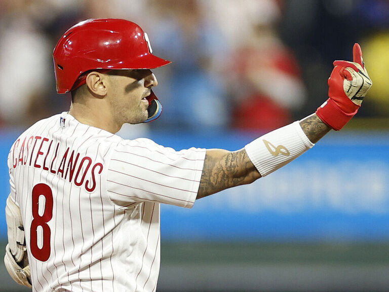 Phillies' Nick Castellanos clarifies ring finger celebration: 'Why would I  flip off my teammates?' 